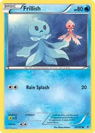 2011 Pokemon Black & White Noble Victories #30/101 - Frillish