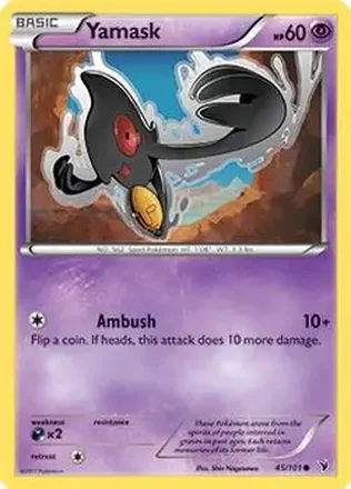 2011 Pokemon Black & White Noble Victories feature card