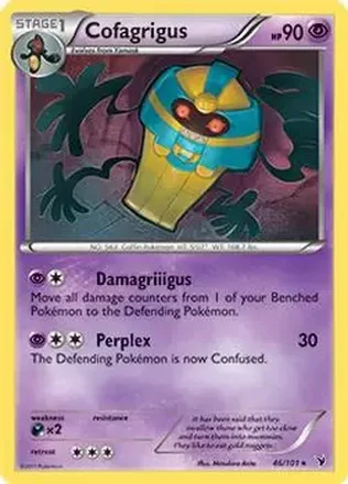 2011 Pokemon Black & White Noble Victories feature card