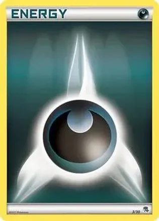 2011 Pokemon Black & White Trainer Kit: Excadrill & Zoroark #3/30 - Basic Darkness Energy