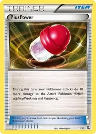 2011 Pokemon Black & White Trainer Kit: Excadrill & Zoroark #11/30 - PlusPower