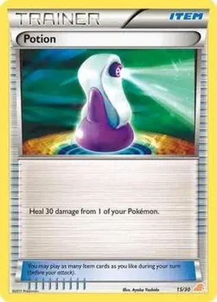2011 Pokemon Black & White Trainer Kit: Excadrill & Zoroark #15/30 - Potion