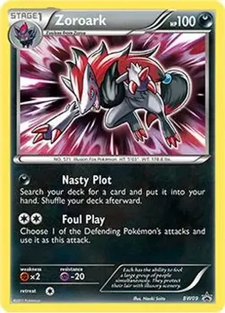 2011 Pokemon BW Black Star Promos #BW09 - Zoroark