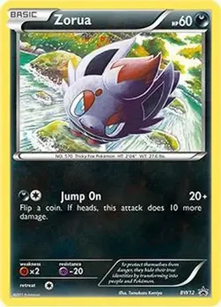 2011 Pokemon BW Black Star Promos #BW12 - Zorua