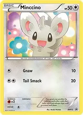 2011 Pokemon BW Black Star Promos #BW13 - Minccino