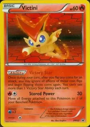 2011 Pokemon BW Black Star Promos #BW32 - Victini