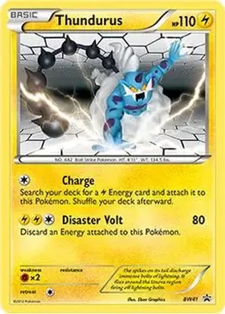 2011 Pokemon BW Black Star Promos #BW41 - Thundurus
