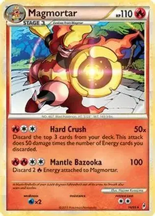 2011 Pokemon Call of Legends #16/95 - Magmortar