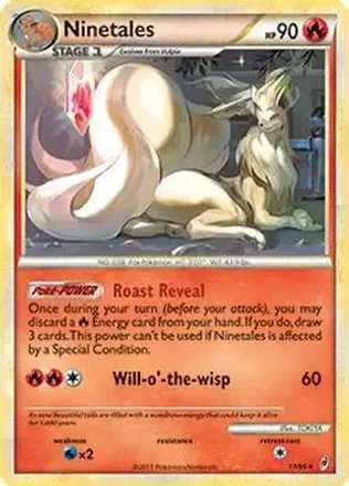 2011 Pokemon Call of Legends #17/95 - Ninetales