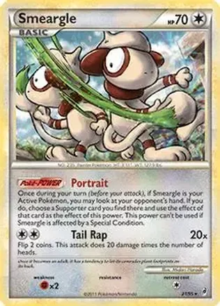 2011 Pokemon Call of Legends #21/95 - Smeargle