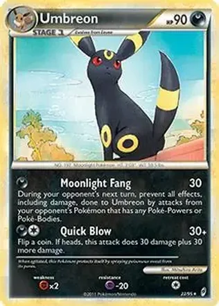 2011 Pokemon Call of Legends #22/95 - Umbreon