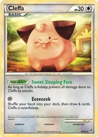 2011 Pokemon Call of Legends #24/95 - Cleffa