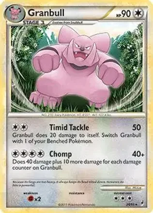 2011 Pokemon Call of Legends #26/95 - Granbull