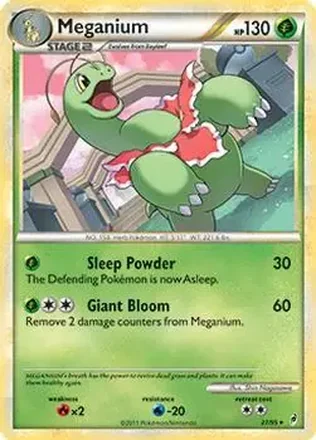 2011 Pokemon Call of Legends #27/95 - Meganium