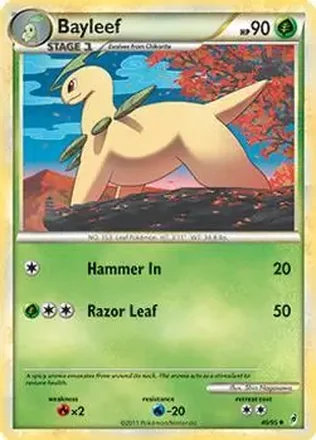 2011 Pokemon Call of Legends #40/95 - Bayleef