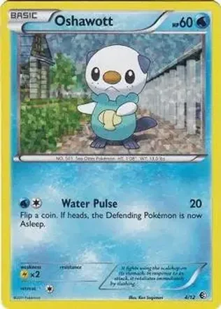 2011 Pokemon McDonald's Collection #4 - Oshawott