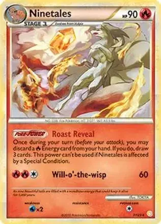 2010 Pokemon HeartGold & SoulSilver #7/123 - Ninetales
