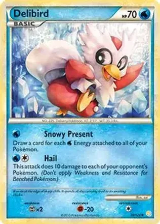 2010 Pokemon HeartGold & SoulSilver feature card