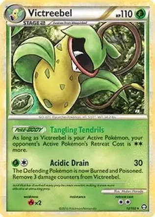 2010 Pokemon HeartGold & SoulSilver Triumphant #12/102 - Victreebel