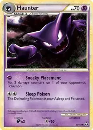 2010 Pokemon HeartGold & SoulSilver Triumphant #35/102 - Haunter