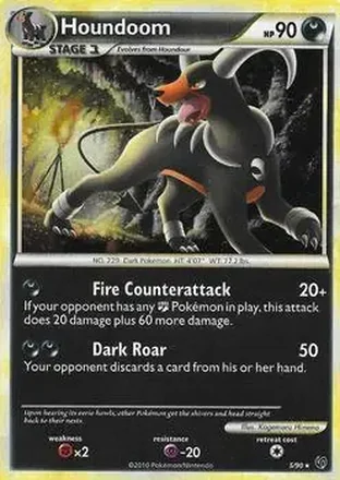 2010 Pokemon HeartGold & SoulSilver Undaunted #5/90 - ロケット団のヘルガー