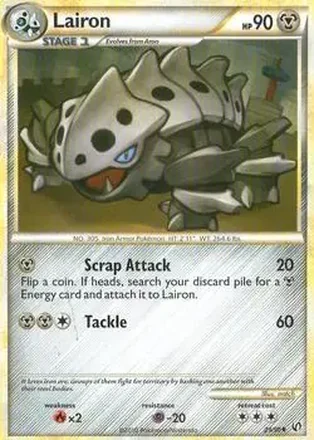 2010 Pokemon HeartGold & SoulSilver Undaunted feature card