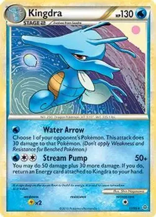 2010 Pokemon HeartGold & SoulSilver Unleashed #17/95 - Kingdra