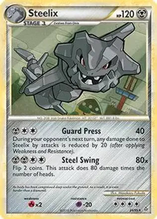 2010 Pokemon HeartGold & SoulSilver Unleashed #24/95 - Steelix