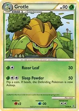 2010 Pokemon HeartGold & SoulSilver Unleashed feature card