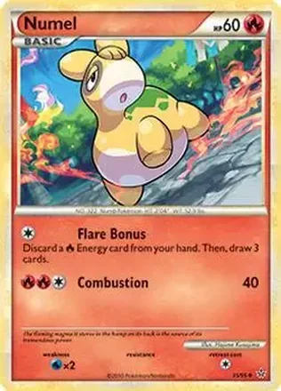 2010 Pokemon HeartGold & SoulSilver Unleashed feature card