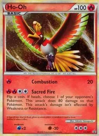 2010 Pokemon HGSS Black Star Promos #HGSS01 - Ho-Oh