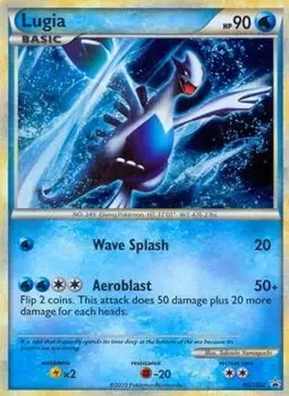 2010 Pokemon HGSS Black Star Promos #HGSS02 - Lugia