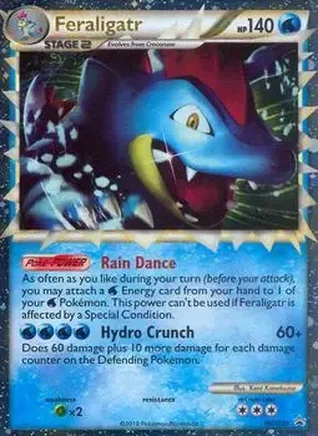 2010 Pokemon HGSS Black Star Promos #HGSS07 - Feraligatr