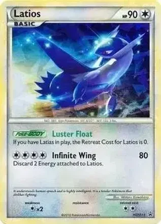 2010 Pokemon HGSS Black Star Promos #HGSS11b - Latios