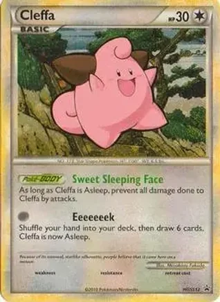 2010 Pokemon HGSS Black Star Promos #HGSS12 - Cleffa