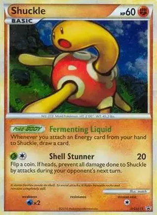 2010 Pokemon HGSS Black Star Promos #HGSS15 - Shuckle