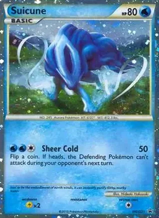 2010 Pokemon HGSS Black Star Promos feature card