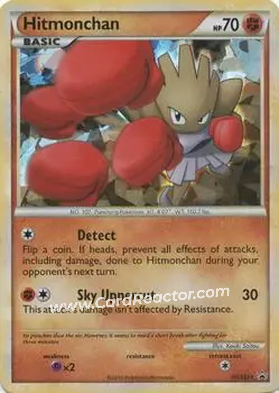 2010 Pokemon HGSS Black Star Promos #HGSS24 - Hitmonchan - Front