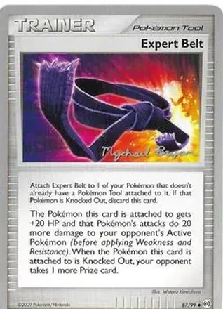 2010 Pokemon World Championship - Happy Luck #87/99 - Expert Belt