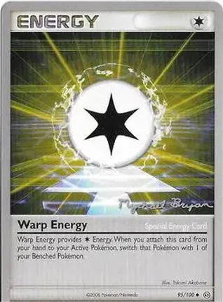 2010 Pokemon World Championship - Happy Luck #95/100 - Warp Energy