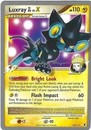 2010 Pokemon World Championship - Happy Luck #109/111 - レントラー