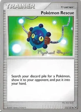 2010 Pokemon World Championship - Happy Luck #115/127 - Pokémon Rescue