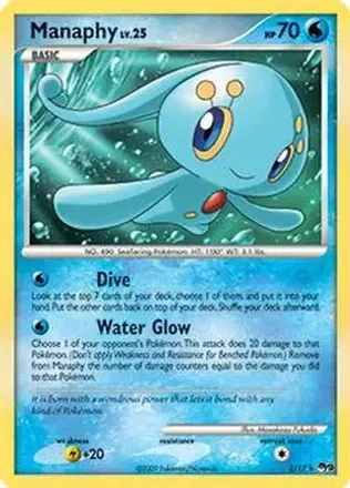 2009 Pokemon Organized Play Series 9 #2/17 - Manaphy