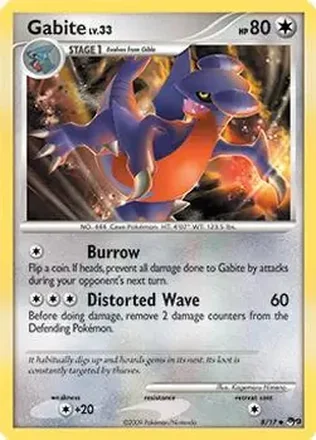 2009 Pokemon Organized Play Series 9 #8/17 - Cynthia's Gabite