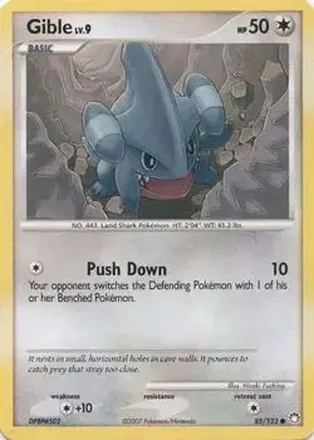 2009 Pokemon Organized Play Series 9 #14/17 - Cynthia's Gible