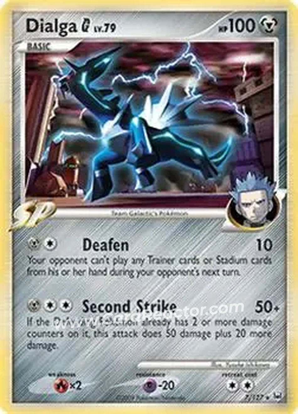 2009 Pokemon Platinum #7/127 - Dialga - Front