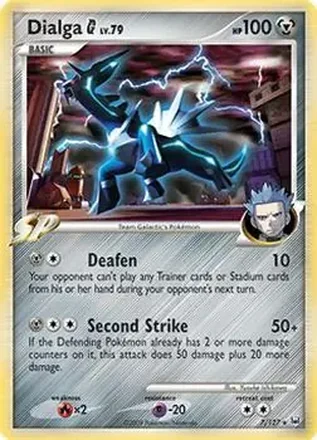 2009 Pokemon Platinum #7/127 - Dialga
