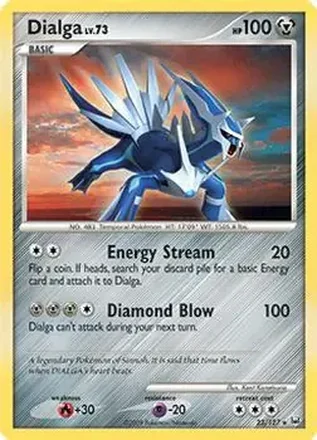2009 Pokemon Platinum #23/127 - Dialga