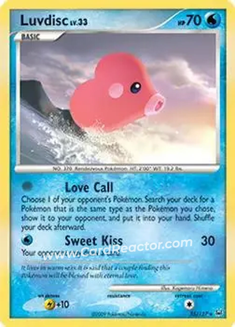 2009 Pokemon Platinum #35/127 - ラブカス