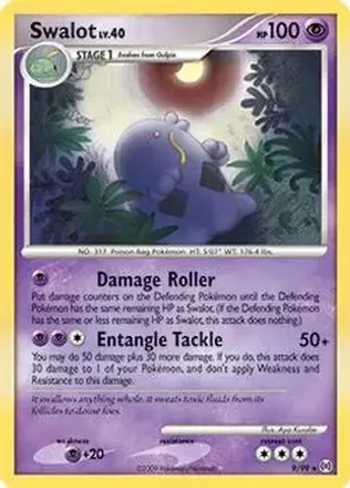 2009 Pokemon Platinum Arceus #9/99 - Swalot